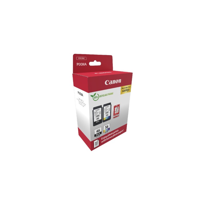 Canon PG-46/CL-56 Orijinal Photo Value Pack